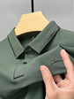 High end luxury brand fashion hot diamond short sleeve Advanced printed POLO shirt summer new Korean version men&