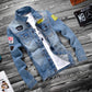 2025 Luxury Mens Denim Jackets Fashion Hole Jeans Jacket Mens Cotton Outwear Jackets Coat Long Sleeve Male Clothing Size 3XL 50 ShedPoundsPortal