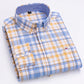 Casual Pure Cotton Oxford Mens Shirts Long Sleeve Plain Soild Regular Fit Fashion Button Man Dress Shirts