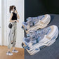 Sports Shoes for Women Sneakers Athletic Trends 2024 High on Platform Woman Footwear Deals Cheap Walking Comfortable and Elegant ShedPoundsPortal