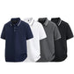 Oversized Men 7XL Polo Shirt 8XL 2025 Summer 95% Cotton Breathable Short Sleeve Collar Business Shirt Golf Man Top Clothes ShedPoundsPortal