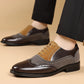 Luxury Men Dress Shoes Retro Brogue Shoes for Men Comfortable Business Casual Footwear High Quality Men Party Wedding Shoes 2025