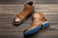 Size 7~13 Retro Men Boots 2025 Fashion Comfortable  Spring Leather Boots