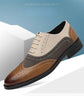 Luxury Men Dress Shoes Retro Brogue Shoes for Men Comfortable Business Casual Footwear High Quality Men Party Wedding Shoes 2025