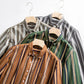 Casual Long-sleeve Shirts for Men Slim Fit Plain Shirt 100%cotton Plaid Striped Tops Soft Designer Fashion Korean Trends Clothes ShedPoundsPortal