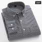 Casual Long-sleeve Shirts for Men Slim Fit Plain Shirt 100%cotton Plaid Striped Tops Soft Designer Fashion Korean Trends Clothes ShedPoundsPortal
