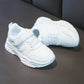 Spring Kids White Sneakers Leisure Chunky Concise Fashion Boys Girls 