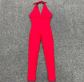 Sporty Jumpsuit Woman Short Lycra Fitness Overalls with Padding Workout Clothes for Women Gym Sets Womens Outfits Sportswear New ShedPoundsPortal