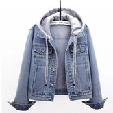 2025 Spring Autumn New Vintage Denim Jacket Women&