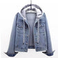 2025 Spring Autumn New Vintage Denim Jacket Women&