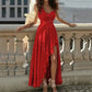 Women Evening Dresses Sexy Elegant Red Cocktail Party Chic Gala Graduation Luxury Formal Occasion Bridesmaid Gown Dress Clothes ShedPoundsPortal