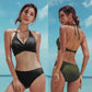 Summer Sexy Swimming Two-Piece Suits for Women High Waist Bikini Set Push Up Bikinis Swimsuits Female Beachwear Bathing Swimwear ShedPoundsPortal