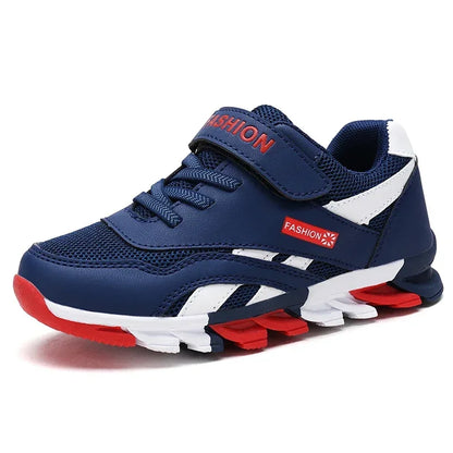 Childrens Running Shoes Trendy Luxury Design Casual Sneakers Mesh Brea