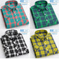 2025 Summer Cotton Plaid Short Sleeve Shirts For Men Plus Size Regular Fit Classic Young  England  Style Shirts Man&