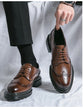 Men Dress Shoes Casual Suit Shoes Business Sneakers Work Wedding Shoes Breathable Formal Shoes Fashion Outdoor Leather Shoes