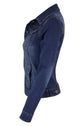 Women Denim Coat Coats Turn Down Collar Spring Maxi Jacket Open Stitch Streetwear Single Breasted Casual Jackets Biker Punk ShedPoundsPortal