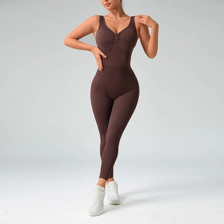 one pieces Jumpsuit Sportswear Woman Gym Jumpsuits Sport Pants Woman Clothing Yoga Clothes Female Fitness Overalls Leggings ShedPoundsPortal