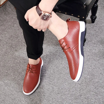 Classic Business Dress Men Shoes Formal Slip on Dress Shoes Mens Oxfords Footwear Elegent Leather Shoes for Men Loafers