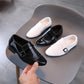Children Shoes Fashion Leather Kids Students Soft Bottom Performance S