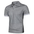 New Mens Short Sleeve Polo Shirt Solid Color Streetwear Lightweight Lapel Tshirts for Men Summer Jogging Sport Tops ShedPoundsPortal