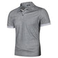 New Mens Short Sleeve Polo Shirt Solid Color Streetwear Lightweight Lapel Tshirts for Men Summer Jogging Sport Tops ShedPoundsPortal