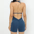 Women Sporty Jumpsuits Fitness Yoga Overalls with Padding Workout Clothes for Women Gym Set Women Bodysuit Sportswear Playsuit ShedPoundsPortal