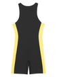 Summer Men One-piece Swimwear Swimsuit Sleeveless Front Zipper Swimming Shorts Bodysuit Triathlon Wetsuit Bathing Suit Beachwear ShedPoundsPortal