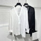 Mens Shirts Spring New Fashion Lace Long Sleeve Loose Casual T-shirt for Men ShedPoundsPortal