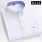 Cotton Fabric Breathable Men Oxford Short Sleeve Summer Plaid Striped Male Shirt Business Regular Fit Oversized Clothes ShedPoundsPortal