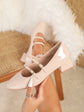 Women heels Shoes Mary Jane Shoes Woman Pumps Patent Leather High Heels Dress Shoes Red Wedding Shoes Spring 2025 Double Buckle