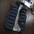 Men Vest Windproof Vest Men Jacket Sleeveless Vest Winter Jacket Casual Coat Men down Cotton Warm Thicken Waistcoat thick gilet ShedPoundsPortal