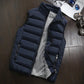 Men Vest Windproof Vest Men Jacket Sleeveless Vest Winter Jacket Casual Coat Men down Cotton Warm Thicken Waistcoat thick gilet ShedPoundsPortal