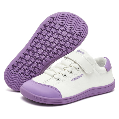 HOBIBEAR Kids Barefoot Sneakers – Wide Toe Minimalist Shoes with Hoo