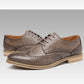 Mens Comfortable Dress Shoes New Leather Brogue Mens Flats Casual British Style Men Oxfords Fashion Formal Shoes Wedding Shoes