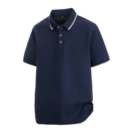 Oversized Men 7XL Polo Shirt 8XL 2025 Summer 95% Cotton Breathable Short Sleeve Collar Business Shirt Golf Man Top Clothes ShedPoundsPortal