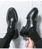 Men Dress Shoes Casual Suit Shoes Business Sneakers Work Wedding Shoes Breathable Formal Shoes Fashion Outdoor Leather Shoes