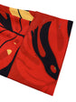 Elegant lapel print single breasted Waist tie long sleeved dress for spring and autumn women&
