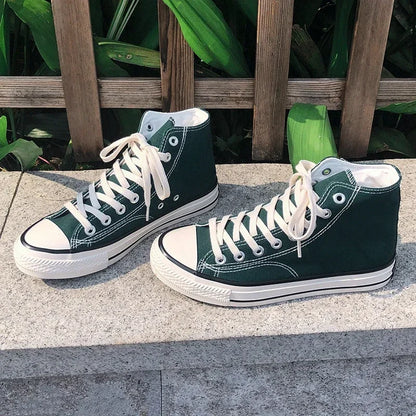 high-top canvas sneakershigh-top canvas sneakershigh-top canvas sneakers
