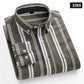Casual Long-sleeve Shirts for Men Slim Fit Plain Shirt 100%cotton Plaid Striped Tops Soft Designer Fashion Korean Trends Clothes ShedPoundsPortal
