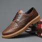 Leather Shoes for Men Luxury High Quality Brogue Shoes comfortable Soft Sole Men&