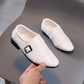 Children Shoes Fashion Leather Kids Students Soft Bottom Performance S