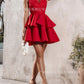 Women Spring Summer Dress Skirt V Neck Sleeveless Flounced Edge Lace Sexy Casual Sheath Fashion Comfortable Regular Standard Fit