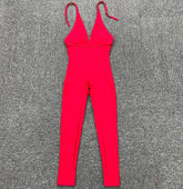 Sporty Jumpsuit Woman Short Lycra Fitness Overalls with Padding Workout Clothes for Women Gym Sets Womens Outfits Sportswear New ShedPoundsPortal