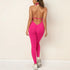 Women Sporty Jumpsuits Fitness Yoga Overalls with Padding Workout Clothes for Women Gym Set Women Bodysuit Sportswear Playsuit ShedPoundsPortal
