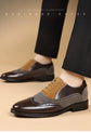 Luxury Men Dress Shoes Retro Brogue Shoes for Men Comfortable Business Casual Footwear High Quality Men Party Wedding Shoes 2025