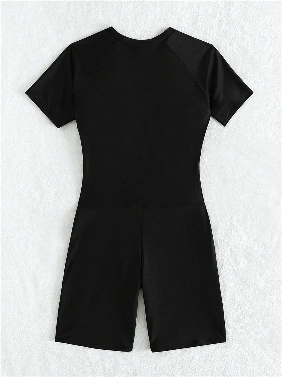 Short Sleeve Surfing Swimsuit 2024 Slim Bodysuit zipper Swimwear Women One Pieces Rash Guard Diving Clothe Bathing Swimming Suit ShedPoundsPortal