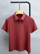High end luxury brand fashion hot diamond short sleeve Advanced printed POLO shirt summer new Korean version men&