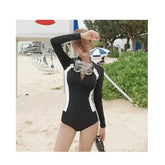 Women Men Diving Clothing Quick Dry Swimming Suit Snorkeling Surfing Wetsuit Zipper Water Sport Long Sleeve Diving Five Suit ShedPoundsPortal