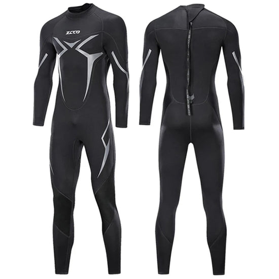 Men Wetsuit 3mm Neoprene Surfing Scuba Diving Snorkeling Swimming Body Suit Wet Suit Surf Kitesurf  Clothes Equipment ShedPoundsPortal