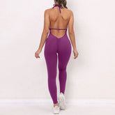 Sporty Jumpsuit Woman Short Lycra Fitness Overalls with Padding Workout Clothes for Women Gym Sets Womens Outfits Sportswear New ShedPoundsPortal